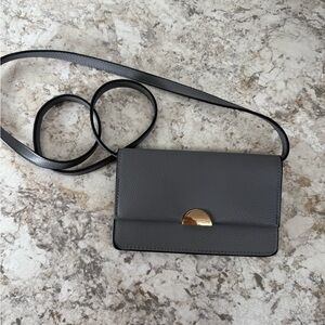 a new day Charcoal Crossbody Bag